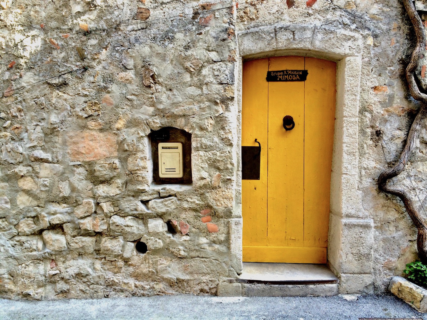 Original 17th century front door